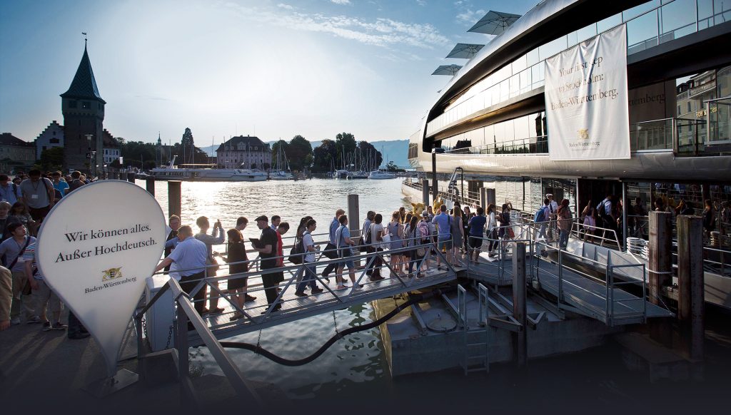 Nobelpreisträgerfahrt Lindau Insel Mainau